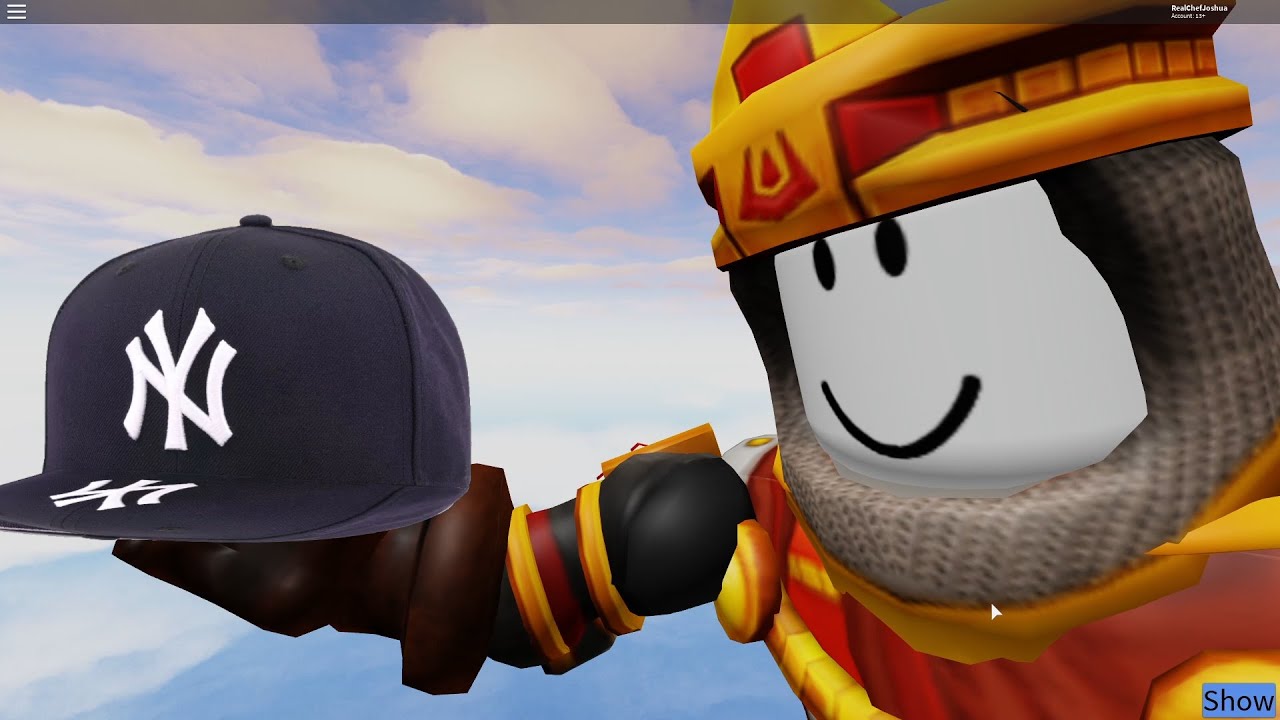 Yankee With No Brim But It's In Roblox