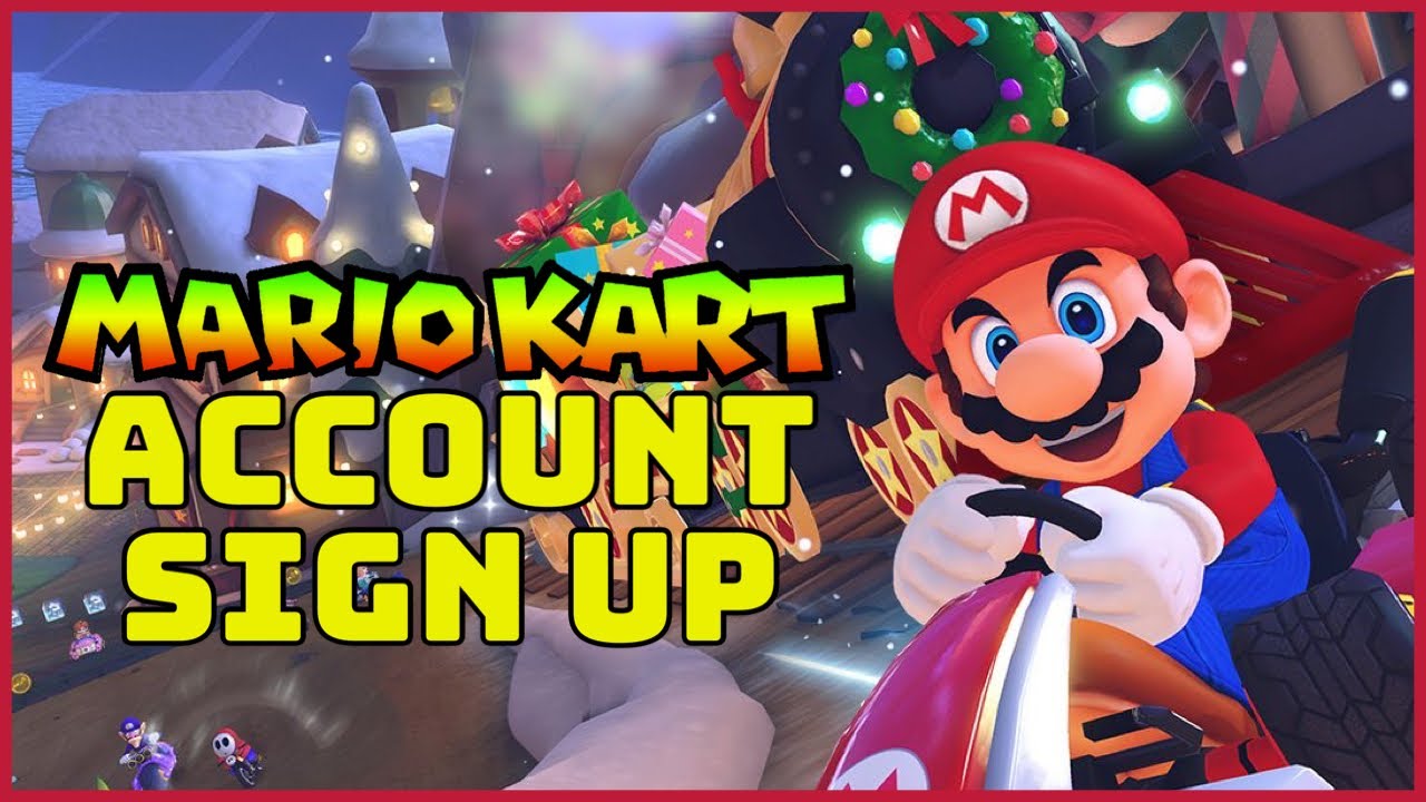 Как зарегистрировать учетную запись Mario Kart Tour 2023?