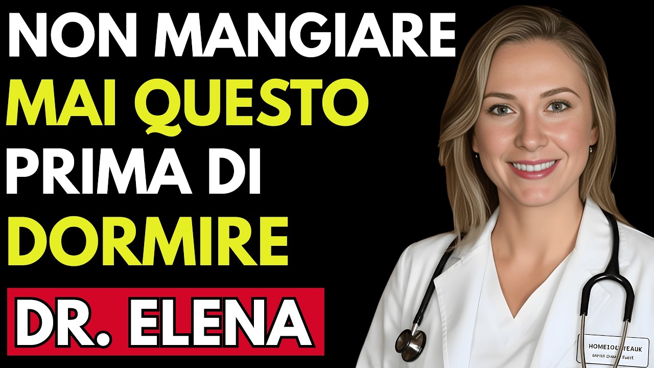 I Cibi più INNOCENTI che OGNI NOTTE Stanno DISTRUGGENDO i Tuoi RENI dopo i 60 Anni I Dr. Elena Rossi