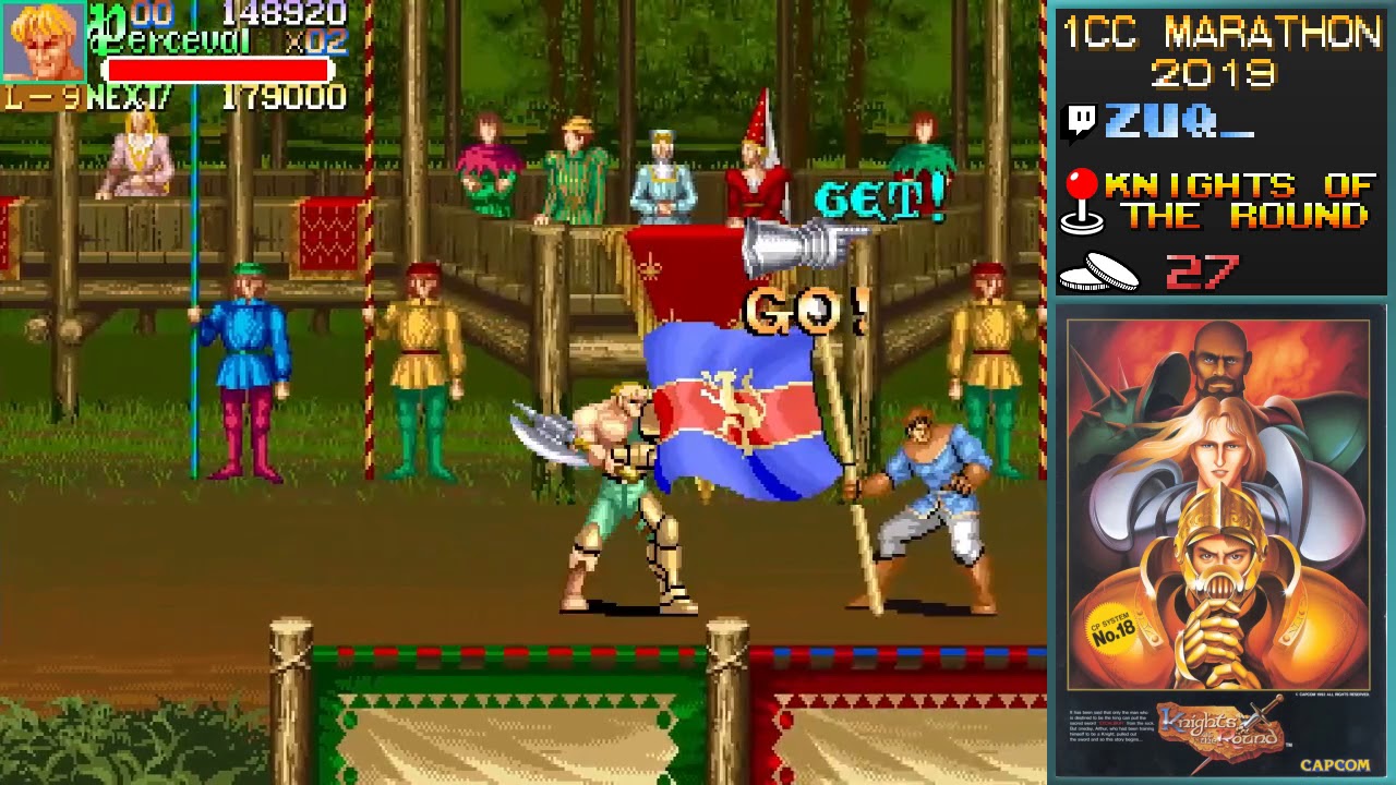 Highlight: Arcade 1CC Marathon 2019 - Knights of the Round (Hardest Difficulty) by Zuq_