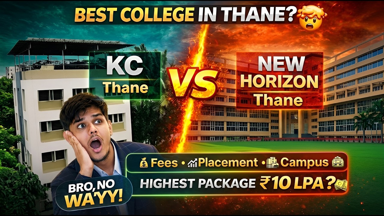 Who's Actually Lying?😡 | KC College vs New Horizon Thane | Engineering College Review 2026✅