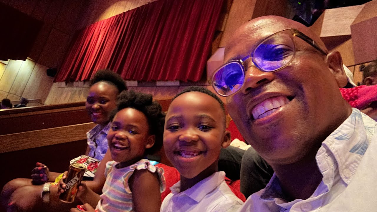 Nathi and Khanyi First Theatre Outing