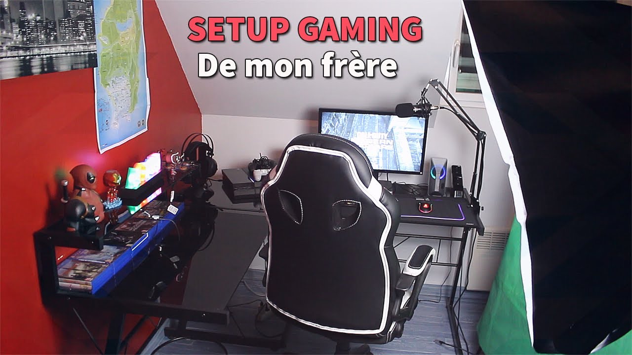 Voici le setup gaming 2020 de mon petit fr&egrave;re ! (setup d&eacute;butant)