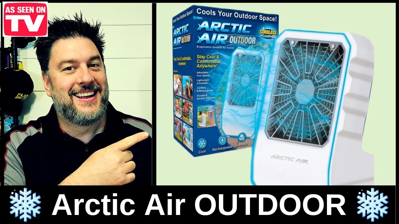❄️ Обзор Arctic Air Outdoor. Испарительный охладитель. Портативный охладитель [509] ❄️