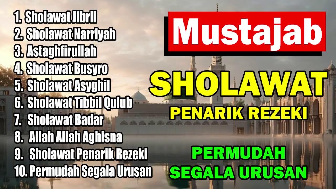 🔴 LIVE SHOLAWAT NARIYAH PALING MUSTAJAB 2026 | Pembuka Rezeki & Pelunas Hutang