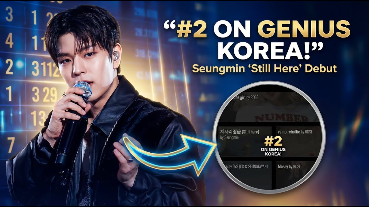 Сынмин из Stray Kids дебютировал на 2-м месте в корейском чарте Genius с песней 