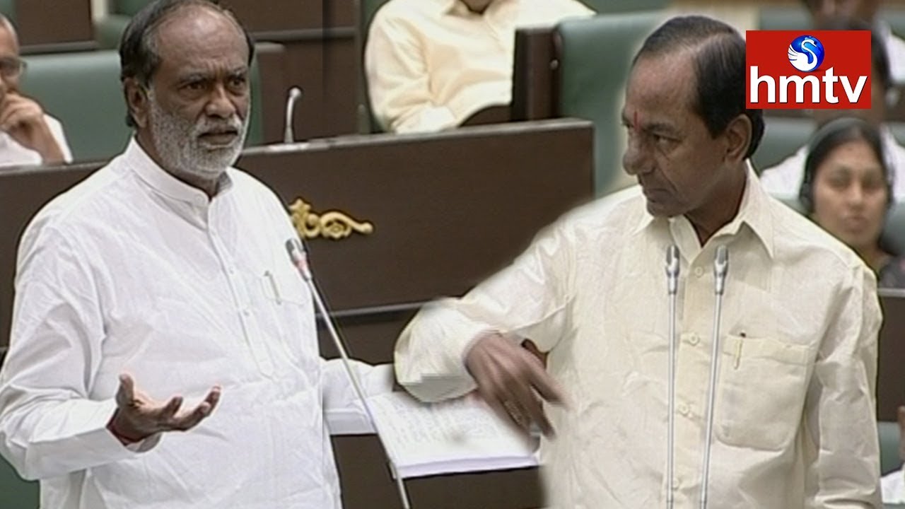 War Of Words Between CM KCR Vs BJP Laxman Over New Secretariat Building In TS Assembly 2017 | hmtv