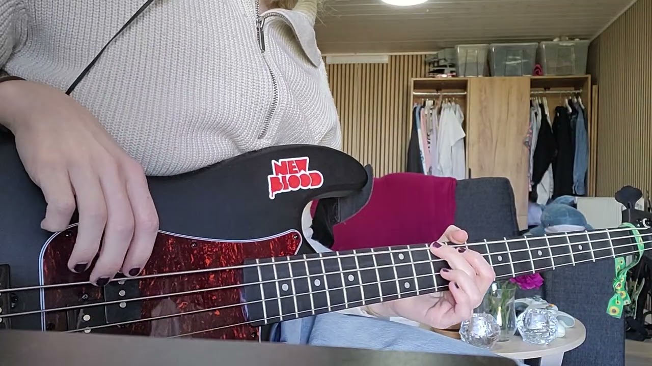 Alien blues by Vundabar - amateur bass cover