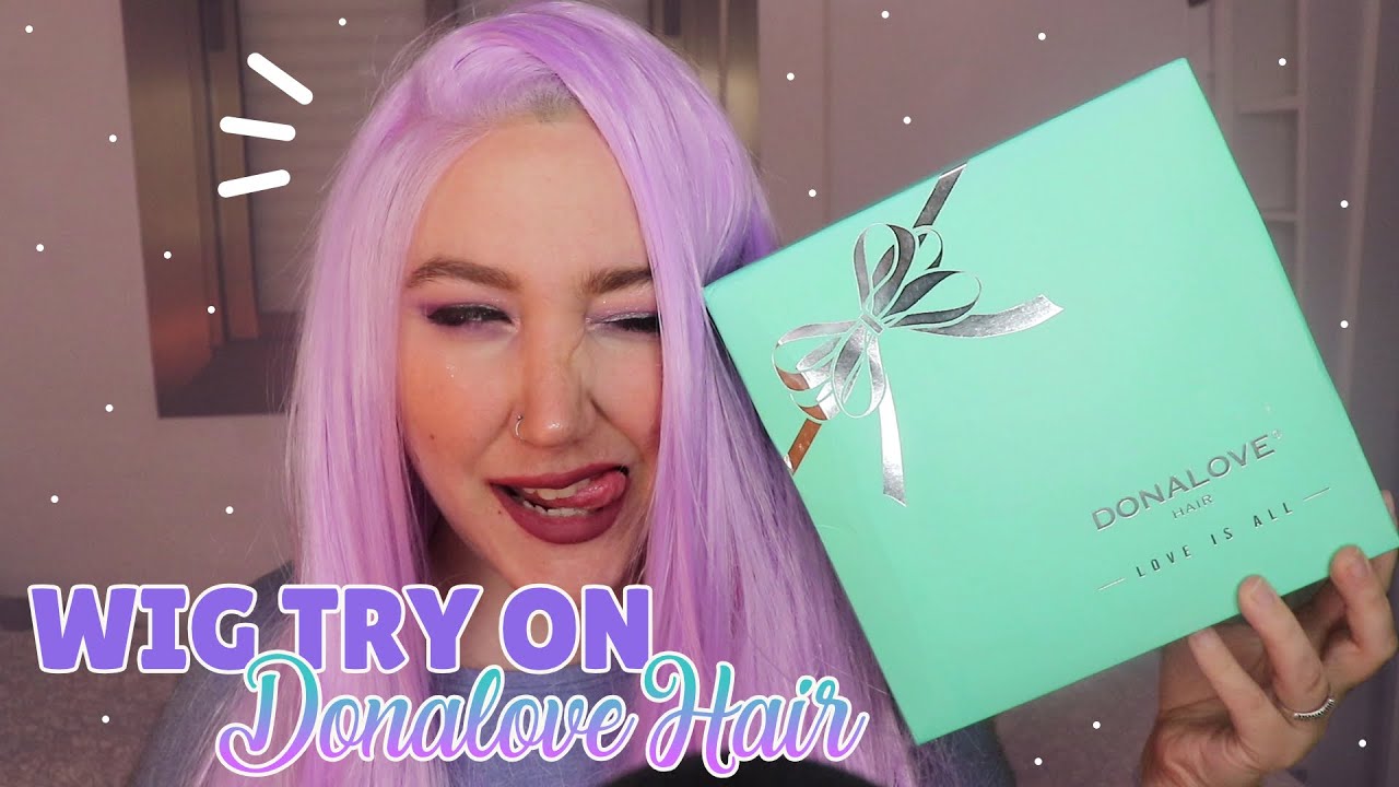 ASMR - Brushing a wig - SUSURROS - DONALOVE HAIR