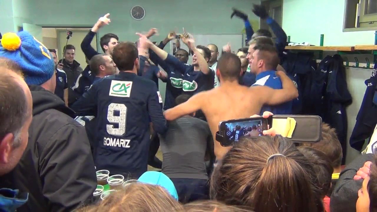 Coupe de France   Pontarlier   Sochaux 2016   le cris de guerre du CAP