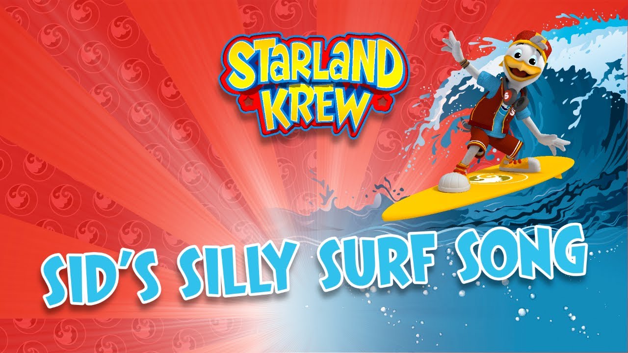 Sid - Sid’s Silly Surfing Song – Party Dance | Starland Krew