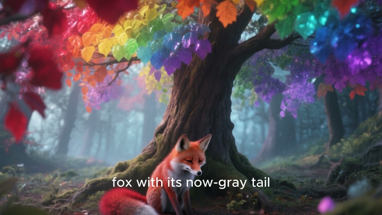 The Rainbow Tree That Shared Its Colors 🌈 | Moral Story for Kids