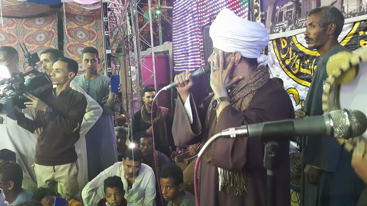 صفاء الشيخ عاطف الهوي ياحياة الروح في مولد سيدنا النبي صلى الله عليه وسلم  بنجع سندل 12/11/2021