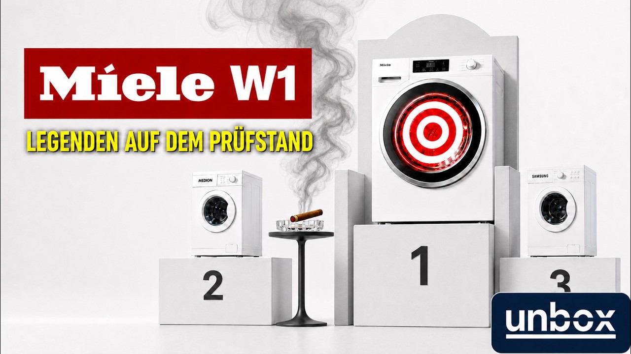 UNBOX Miele W1 Selection 8KG (WSA123) Programme & ehrliches Fazit | Lohnt sich Miele?