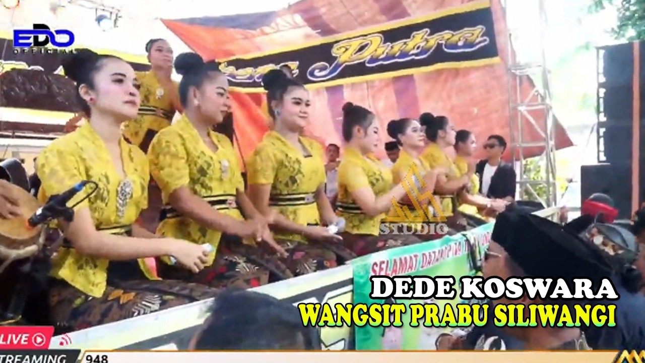 Jaipongan DEDE KOSWARA OCENG PUTRA | WANGSIT PRABU SILIWANGI | BAJIDORAN JAIPONGAN #ocenglancip
