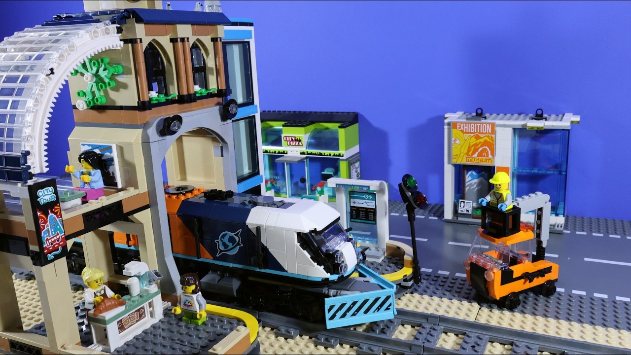 LEGO City Central Train Station 60469