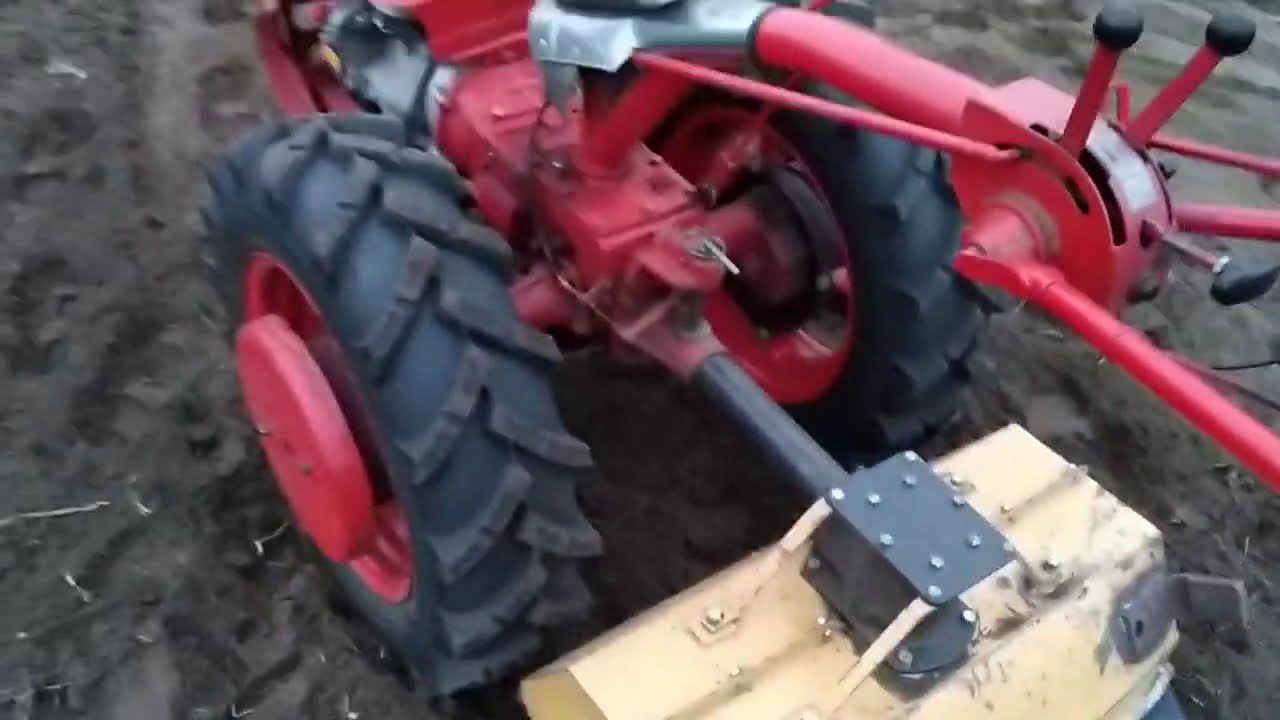 Фреза к мотоблоку . Разработка целины.