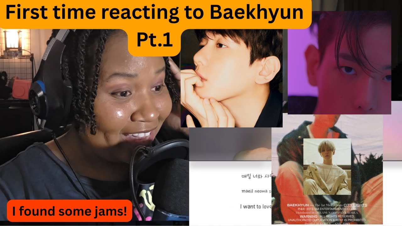 First time reacting to Baekhyun (백현)! - City Lights, Delight, Bambi mini albums + MVS - Pt.1