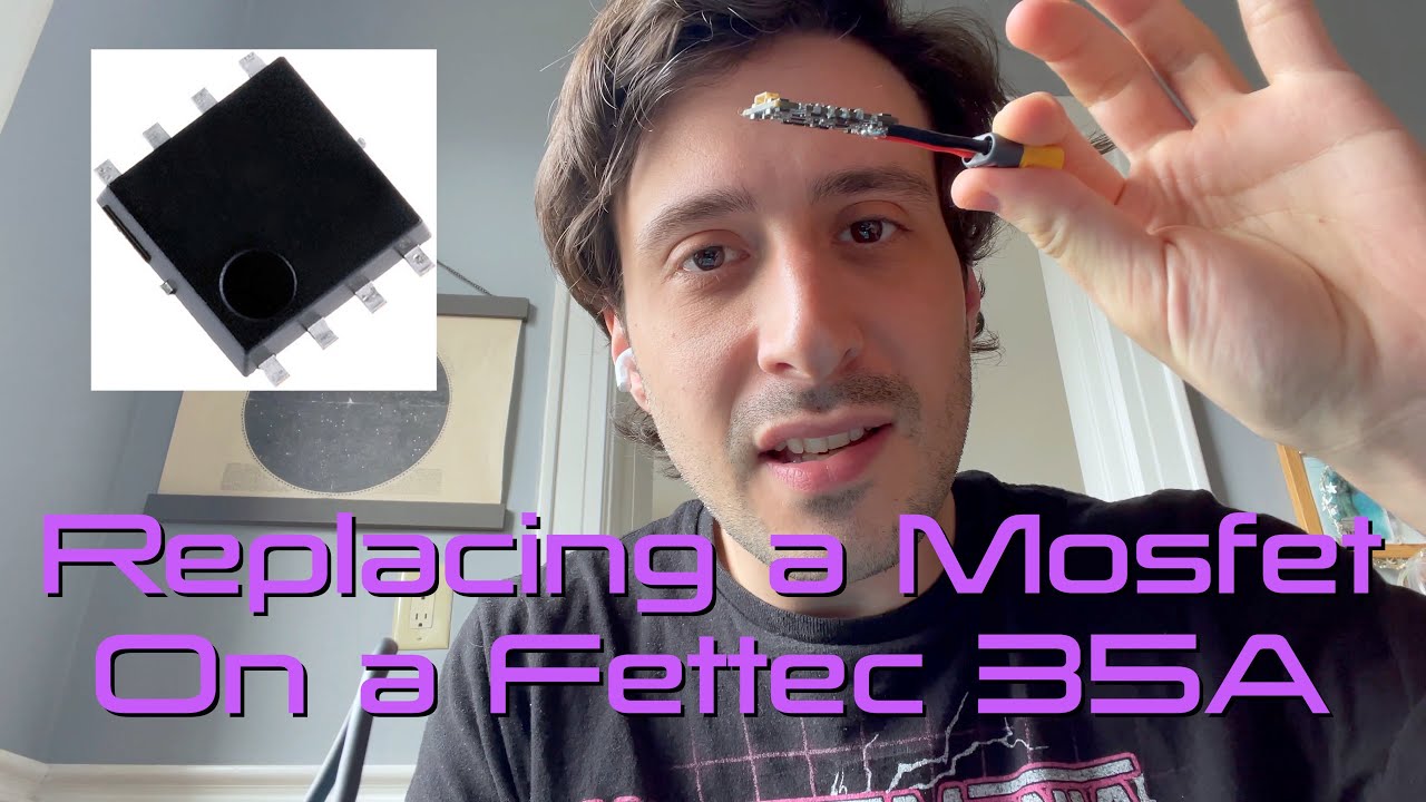 Fettec 35A Mosfet Replacement | esc repair