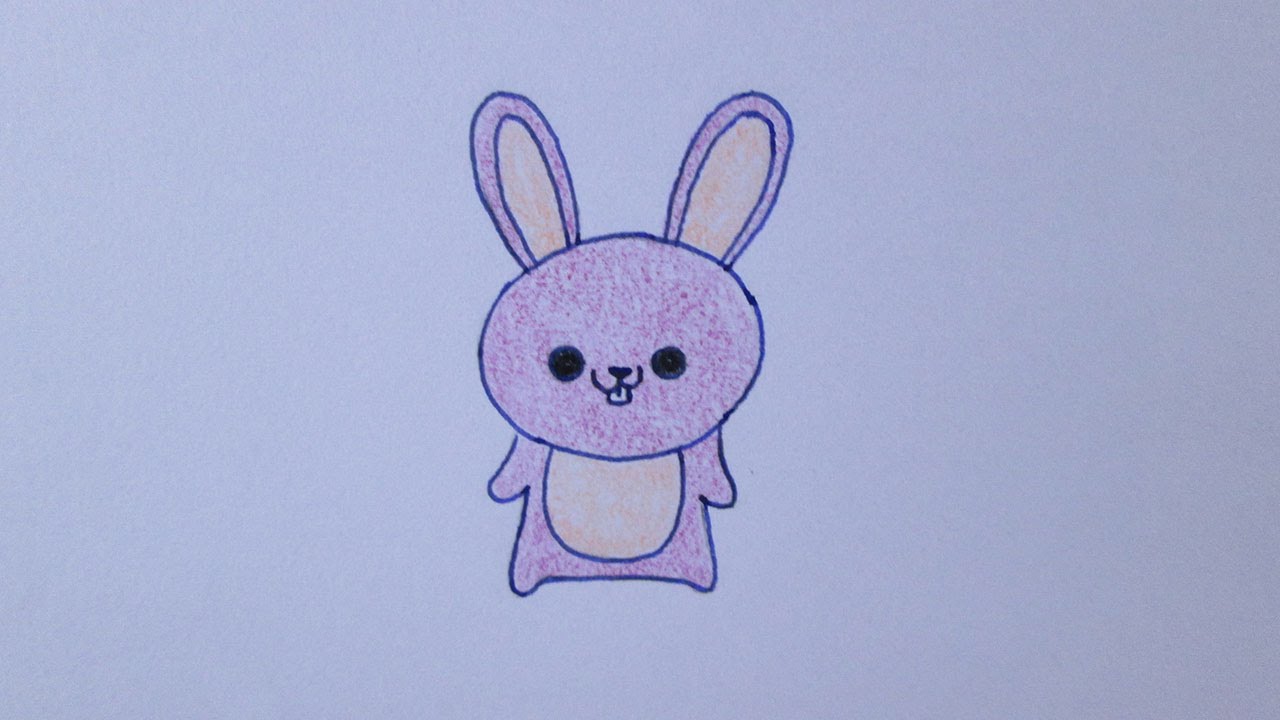 Como desenhar um coelhinho muito fofo