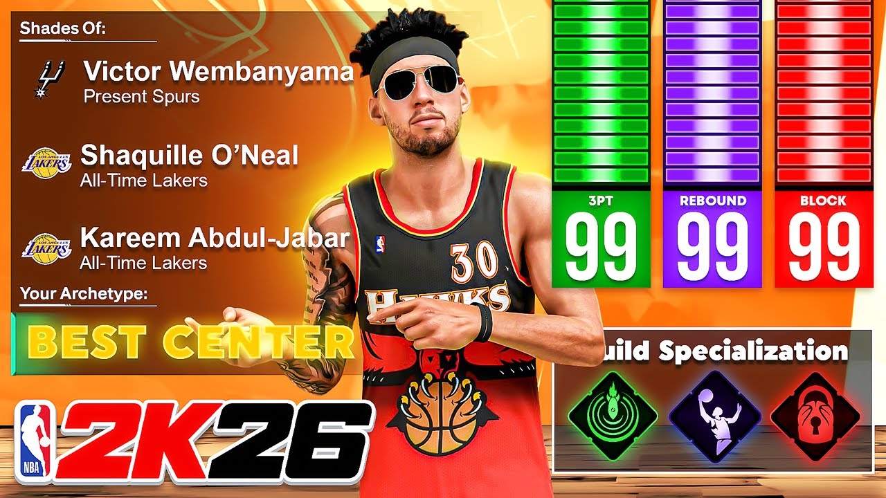 ЛУЧШИЙ СТРОИТЕЛЬНЫЙ КОМПЛЕКС ДЛЯ ЦЕНТРАЛЬНОГО НАПАДАЮЩЕГО В NBA 2K26! СУПЕРПРОЦЕССОР ДЛЯ ЦЕНТРАЛЬ...