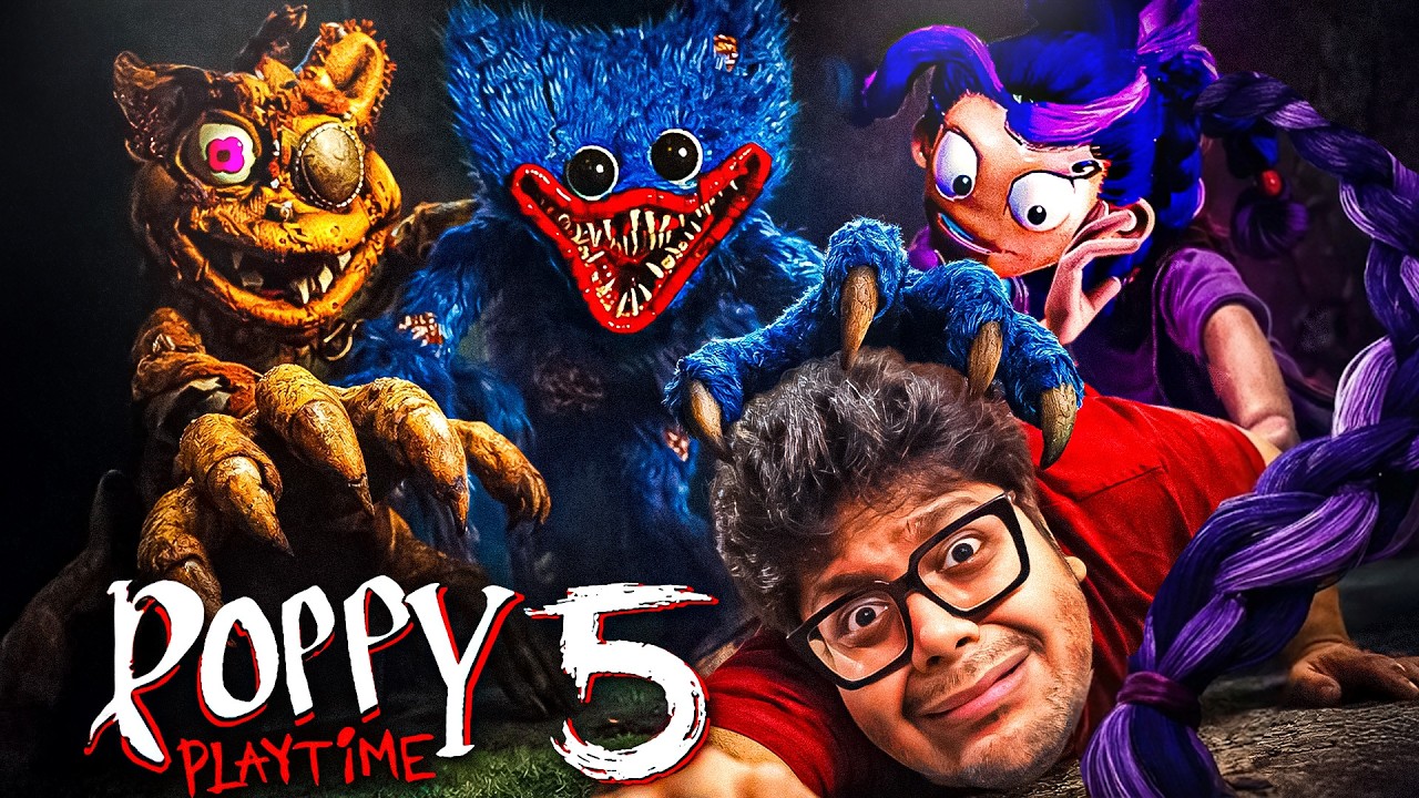 Poppy Playtime Chapter 5 TRAILER REACTION + FULL BREAKDOWN 😱 AYUSH MORE