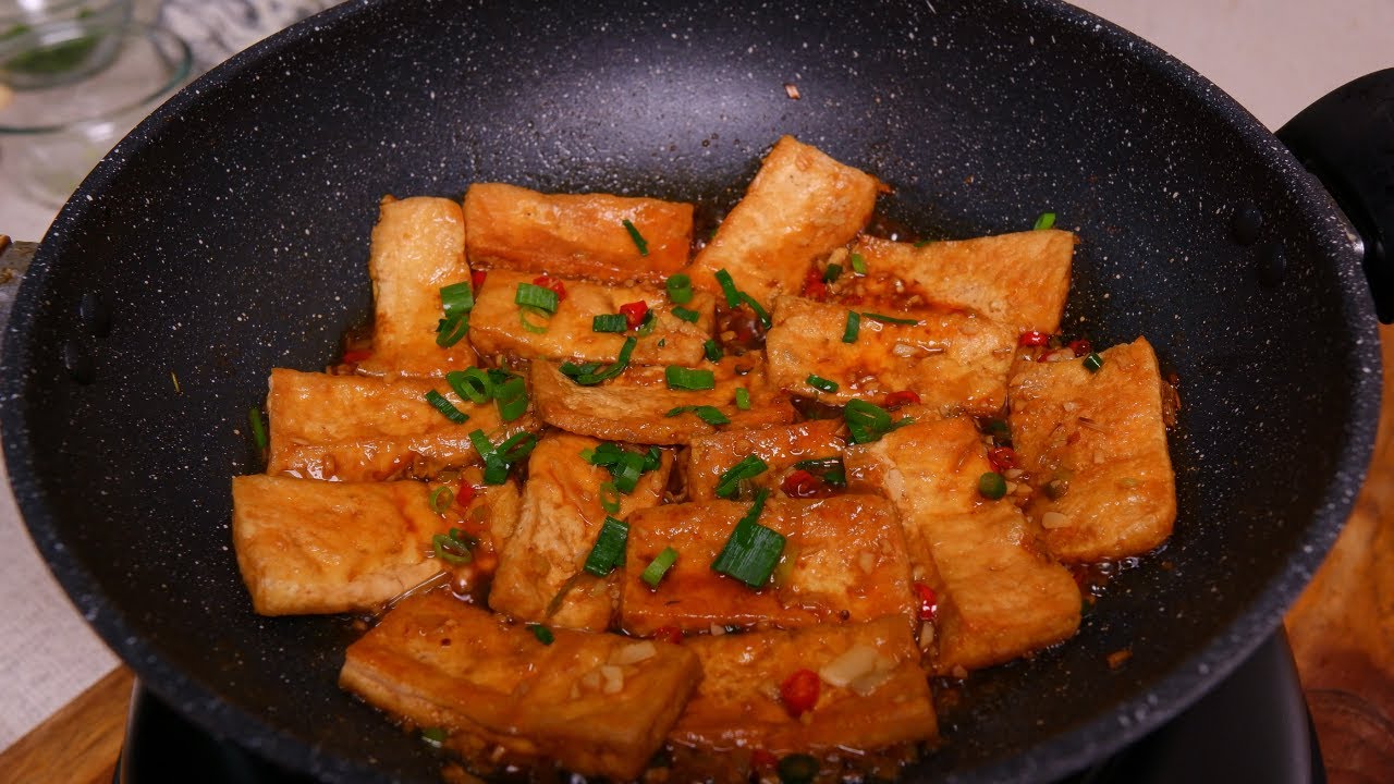 Тушеный тофу вкуснее мяса :: Просто, но очень вкусно и ароматно :: Вкусная еда