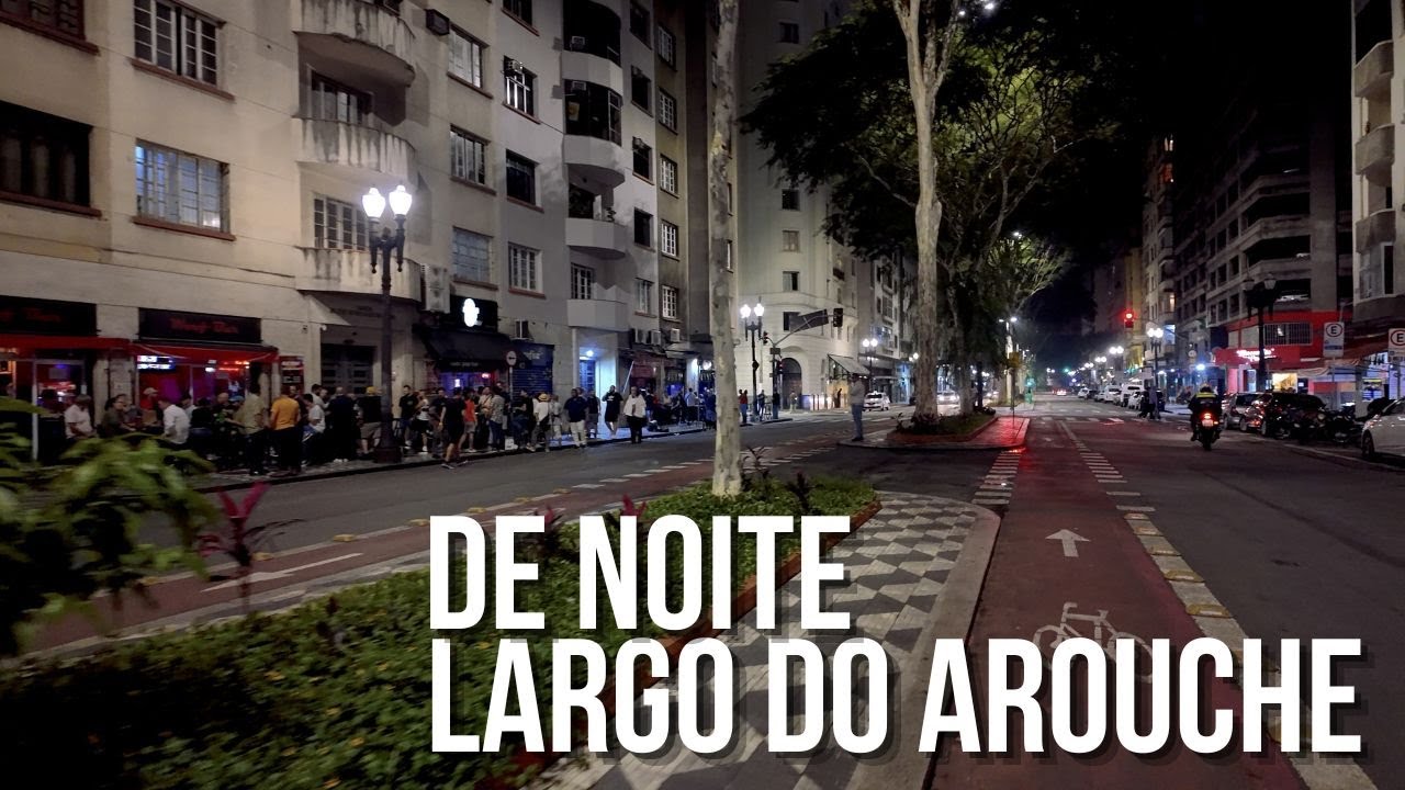 A NOITE NO LARGO DO AROUCHE | Bairro da República no OBSCURO CENTRO DE SP