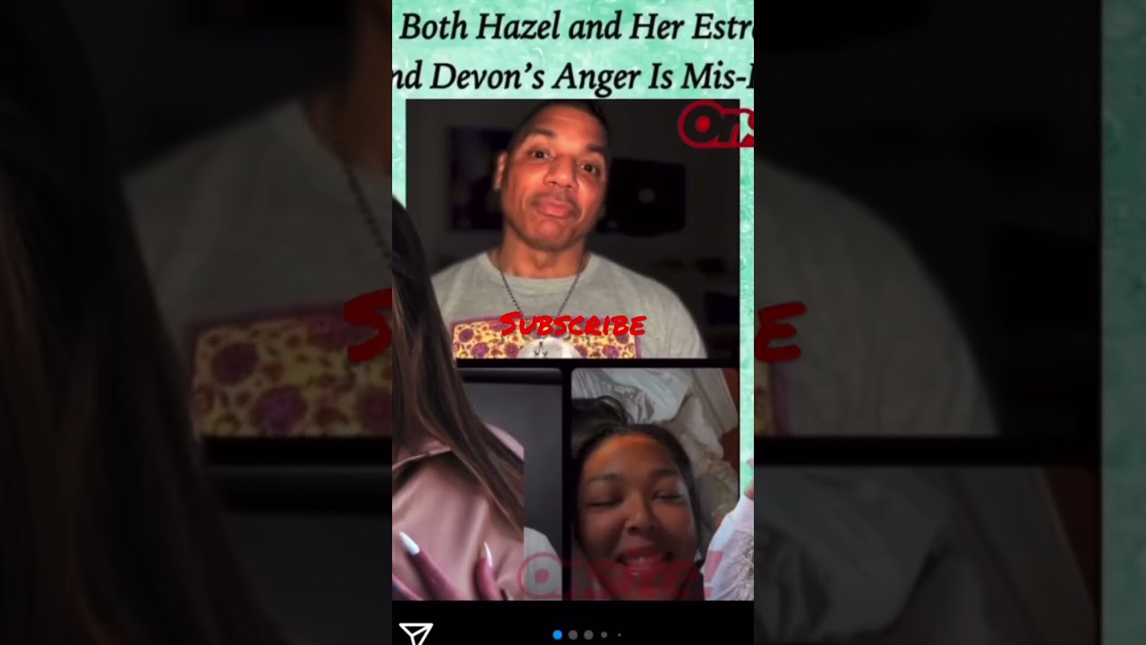 Hazel e and moniece from love and hiphop go at it