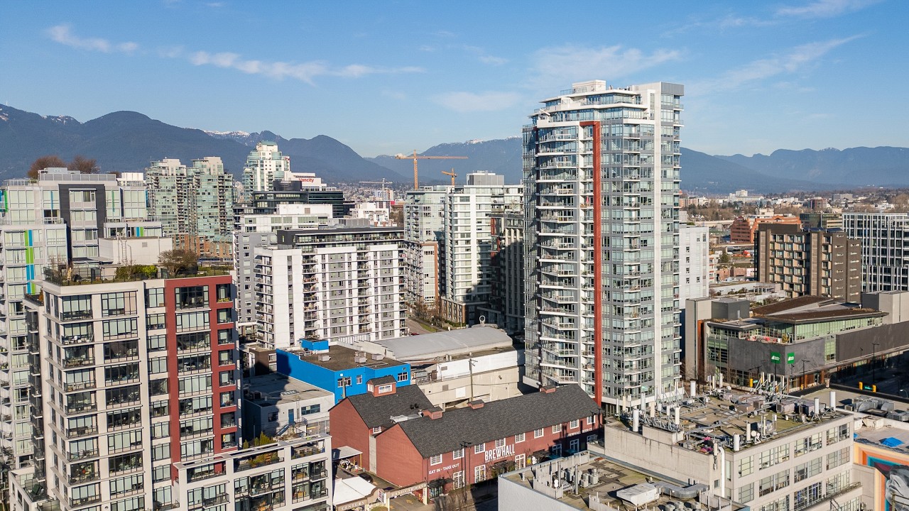 1702 1775 Quebec Street • Olympic Village 2 Bedroom Condo • OPSAL BUILDING