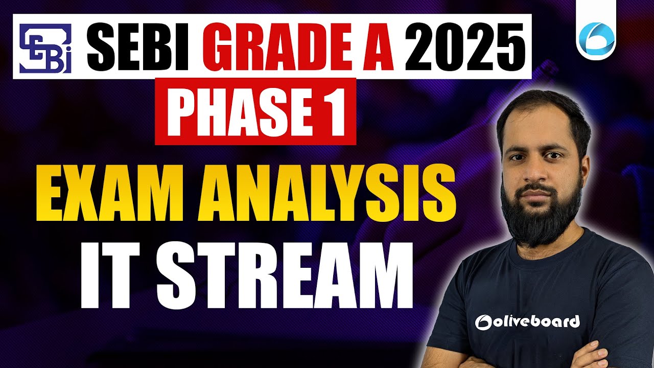 SEBI Grade A 2025 Phase 1 analysis | IT Stream | Paper 2 Analysis