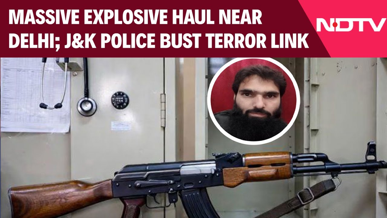 Faridabad News | 350 kg Explosives, Rifle Found Near Delhi, 2 J&K Doctors Arrested In 15 Days