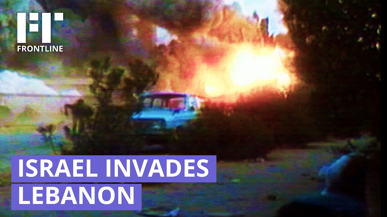 1982 Israeli Invasion of Lebanon - Intense Battle Footage Captures War Day by Day (1982)