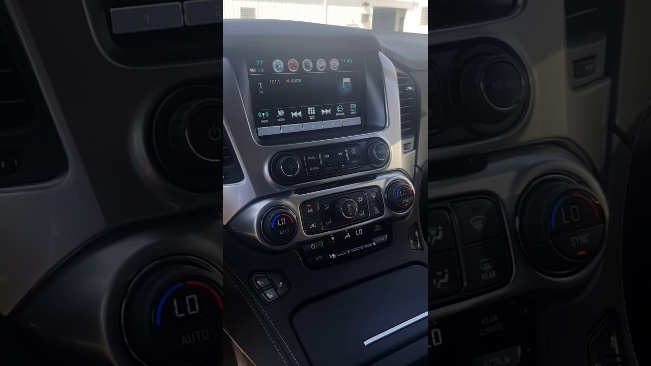 How to used the DVD player in a 2015-18 Tahoe or Suburban