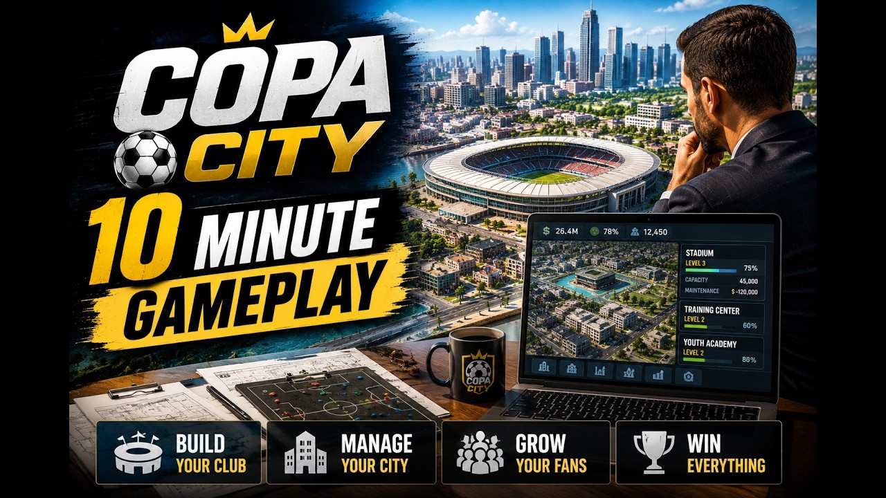 Стоит ли играть в Copa City? Первый взгляд