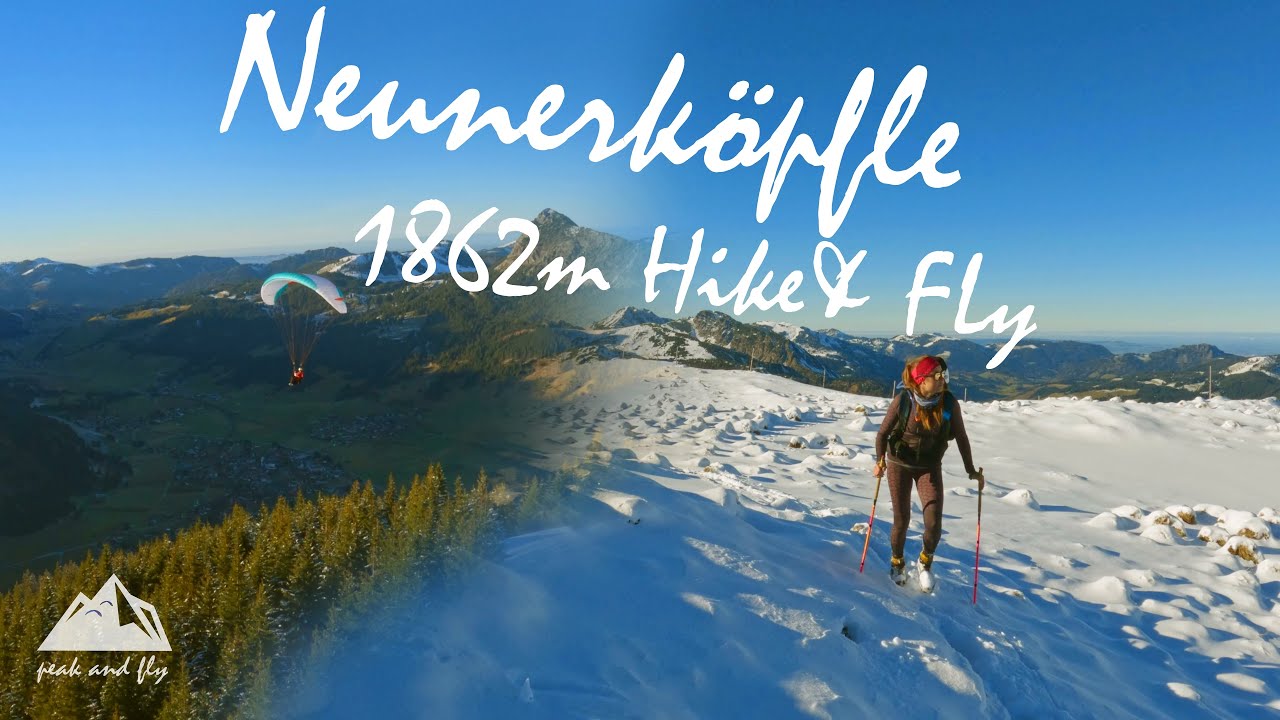 Hike and Fly Neunerk&ouml;pfle (1862m) &uuml;ber Usseralpe