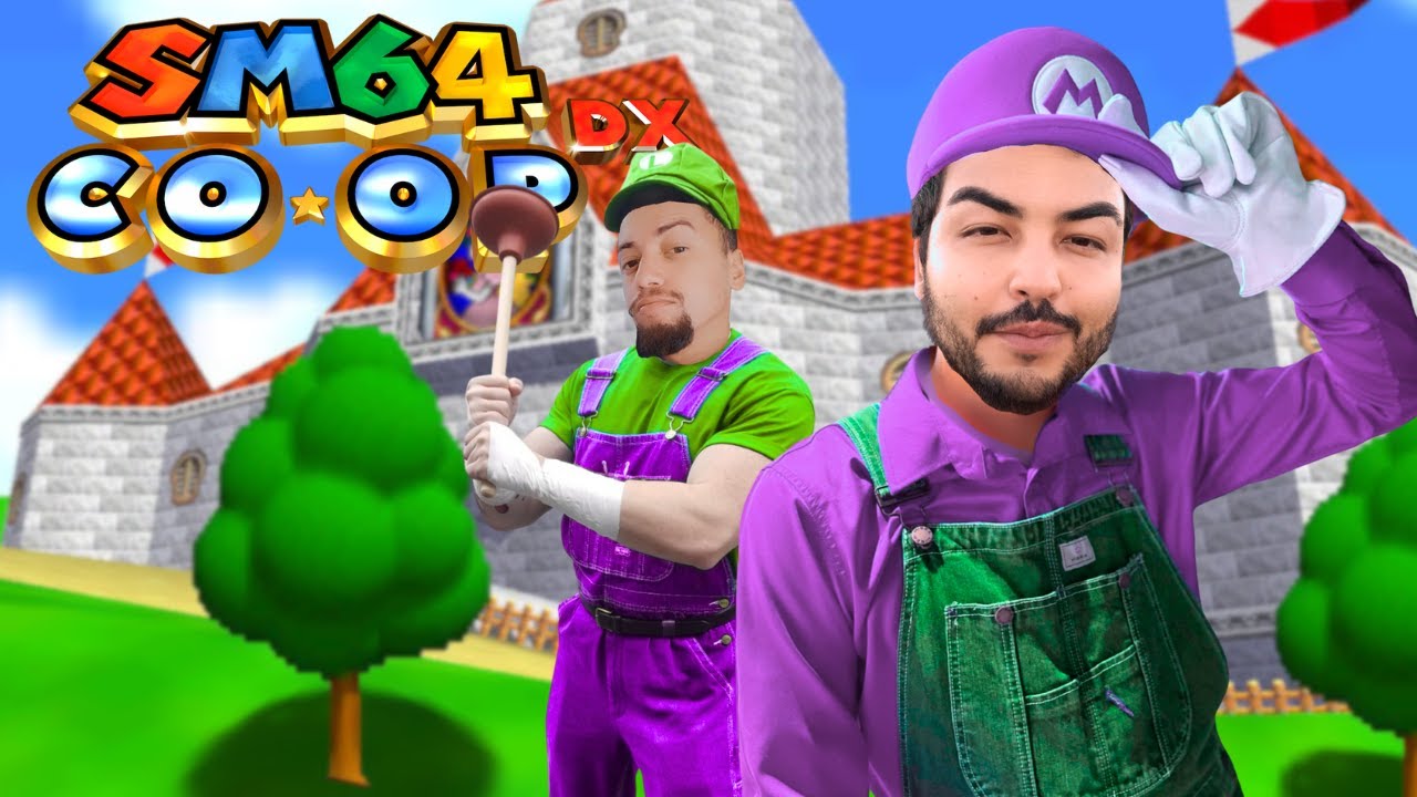 MARIO 64 COOP ONLINE é INCRIVEL | SM64COOPDX