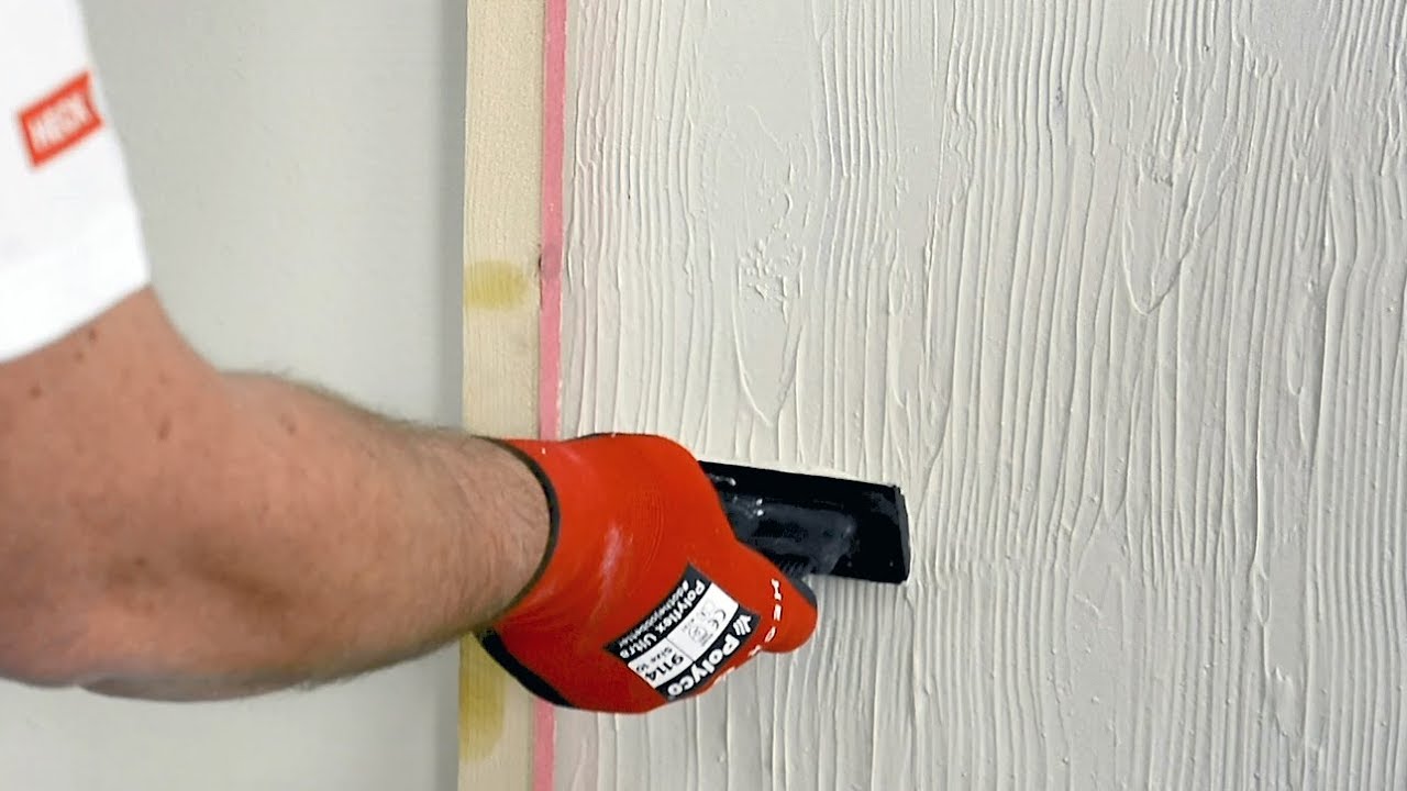 Holzoptik mit Putz selber machen