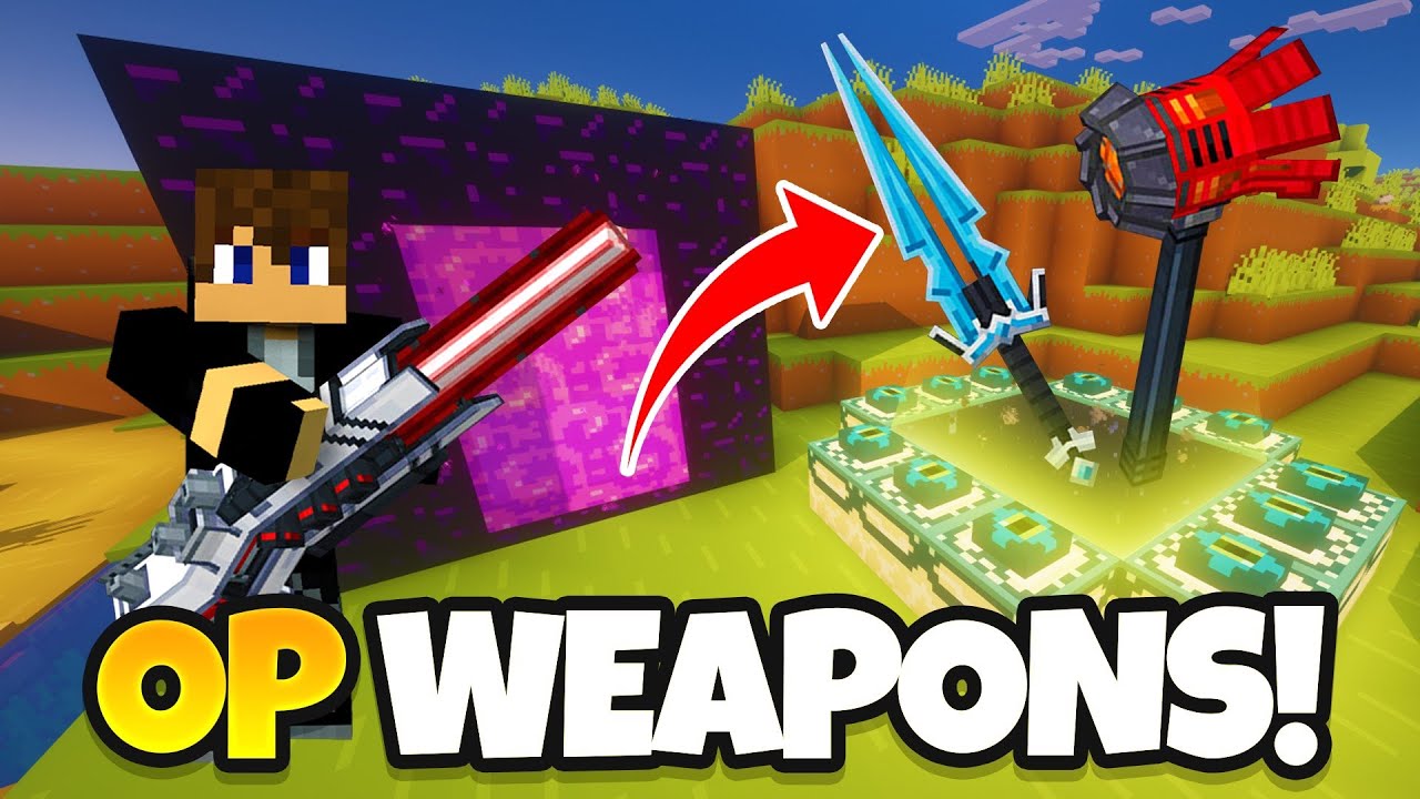 Minecraft But Structures are OP WEAPONS!😍
