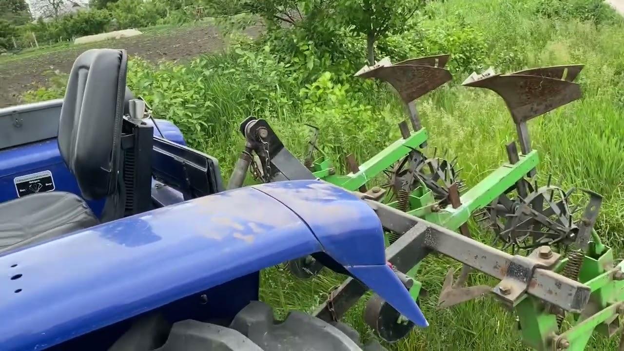 Що стало з городом за тиждень часу#трактор #farming #прополка