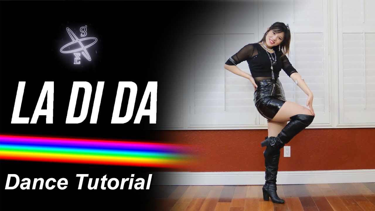 EVERGLOW (에버글로우) - "LA DI DA" Dance Tutorial (Explanation + Mirrored)  | Sheryl Chang