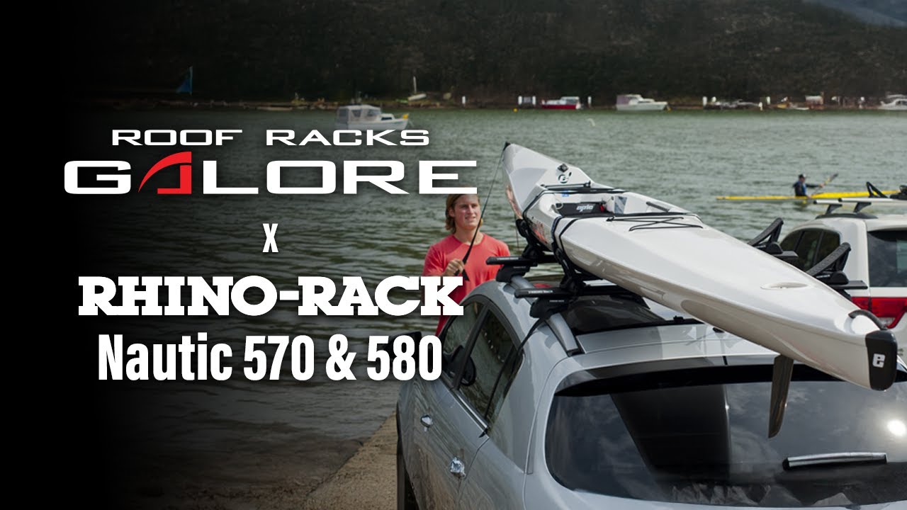 Rhino-Rack Nautic 570 и 580 | Крепления для каяков с боковой загрузкой
