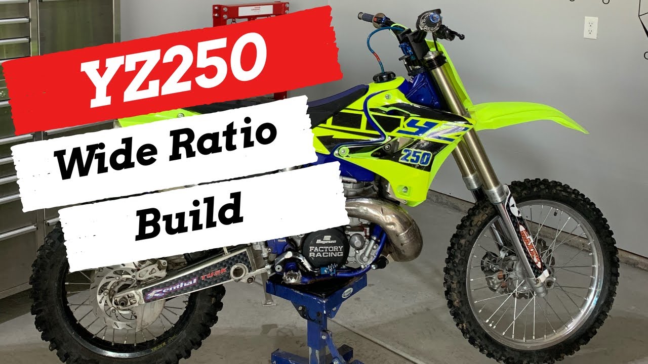 2004 YZ 250 Wide Ratio Transmission Build