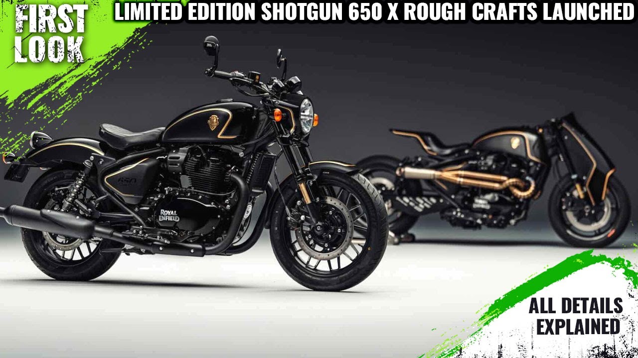Royal Enfield Shotgun 650 X Rough Crafts Launched At EICMA 2025 - Explained All Spec, Features