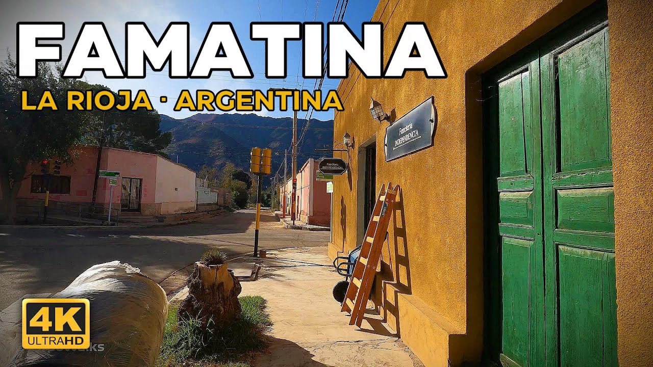 FAMATINA - El PUEBLO que VENCIÓ a la MEGAMINERIA | LA RIOJA 4K
