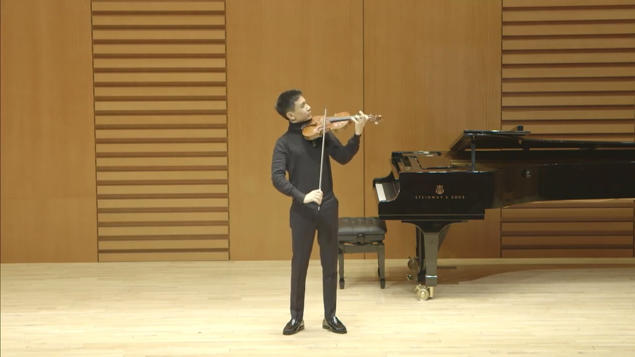Bach: Violin Partita No. 2 in D minor, Gigue #Juho Paek #Violin 250130
