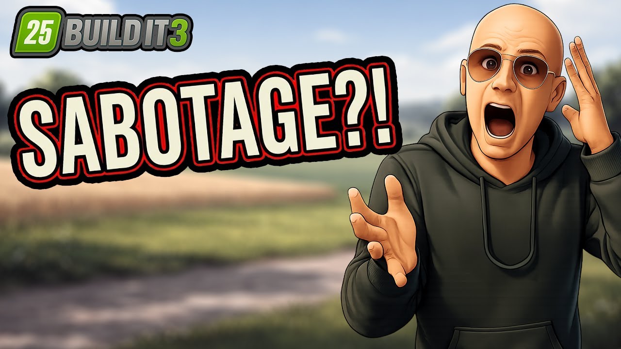 SABOTAGE für 100.000€?! | LS25 Build It 3 #49
