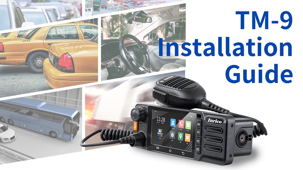 Inrcio TM-9 PoC Mobile Radio Installation Guide