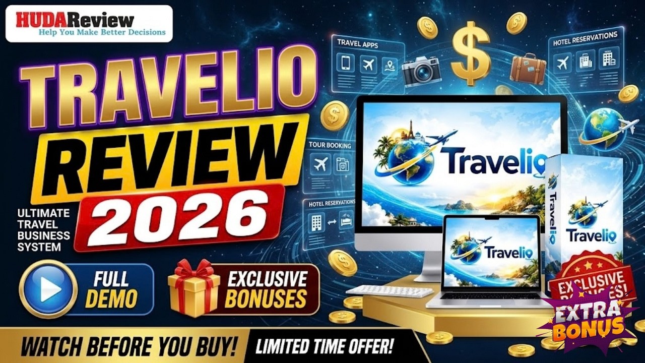 Travelio Review 2026 🔥 AI Travel Website Builder: Is It Worth It? 🚀 Full Demo + OTOs & Bonuses
