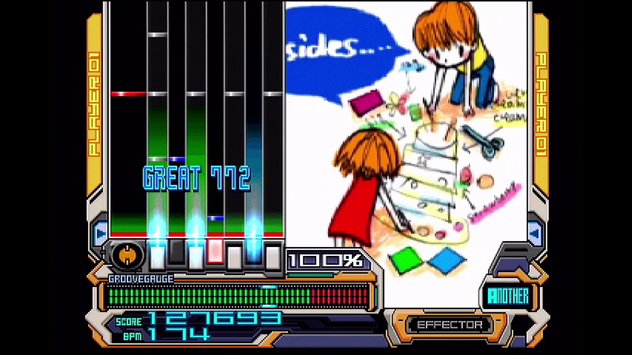 Beatmania IIDX 7th Style - murmur twins [ANOTHER]